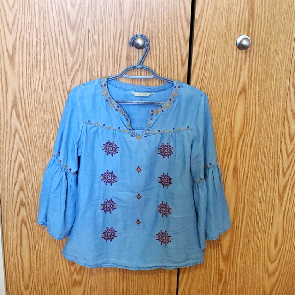 Denim top